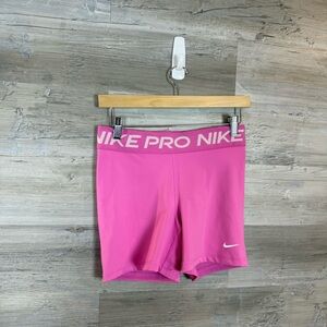 Nike Pro Dri-FIT 3" Women’s Training Shorts - Vibrant Pink - Size Medium